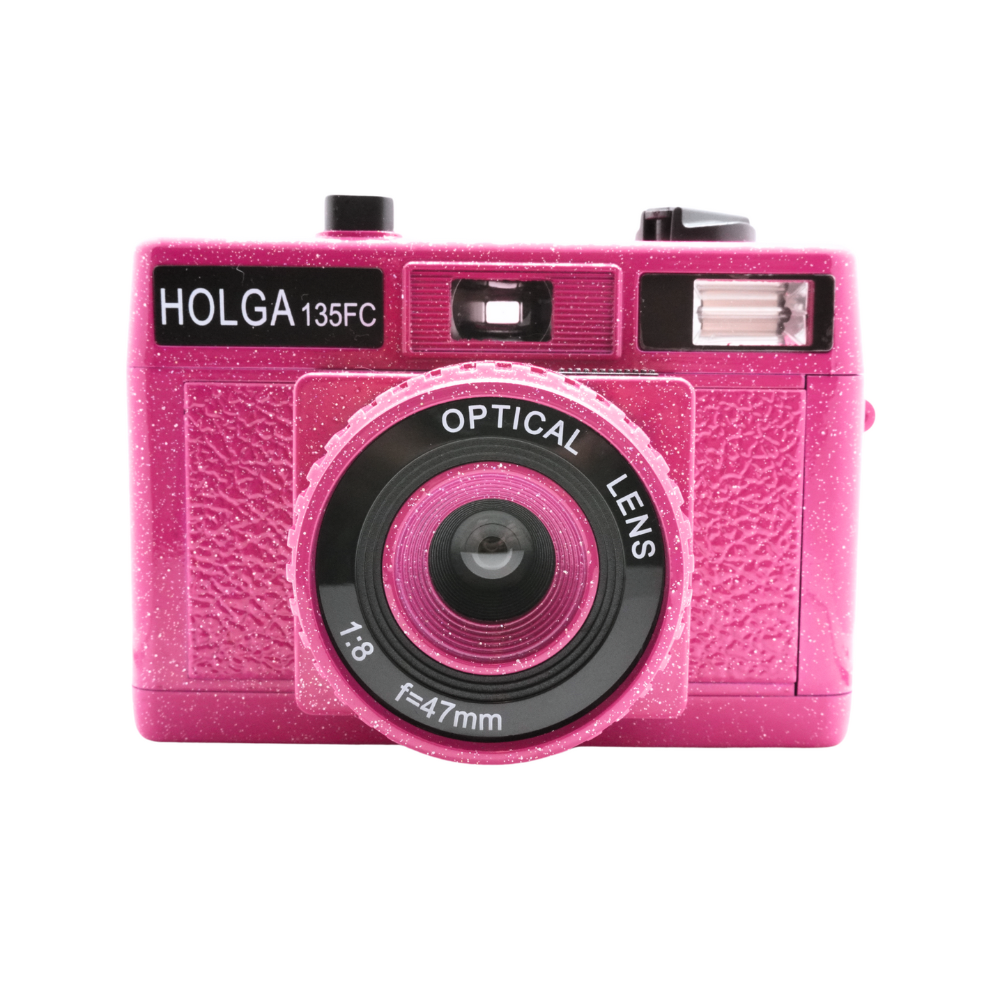 Holga 135FC Film Camera (Pink Sparkle)