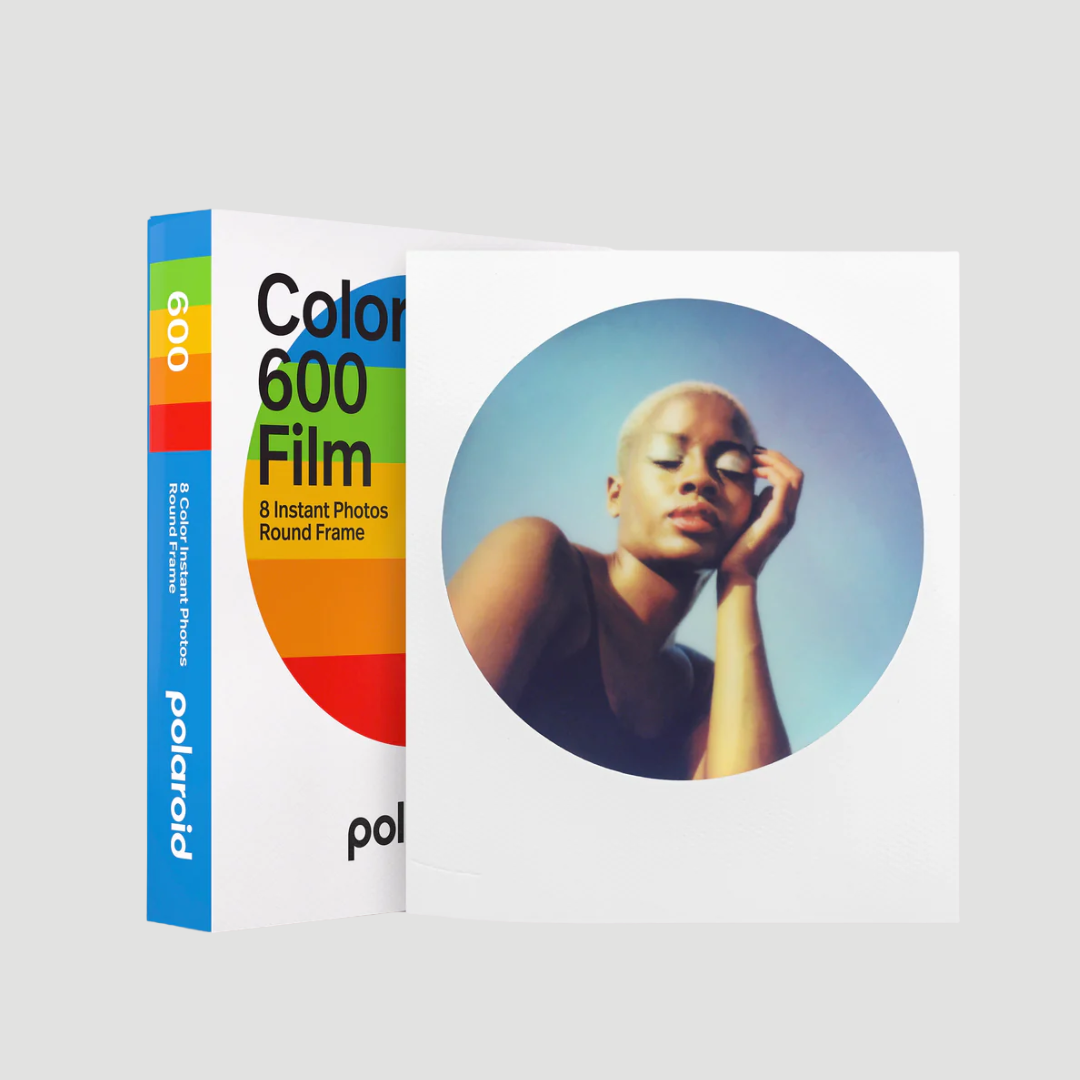 Polaroid Color 600 Film - Round Frame