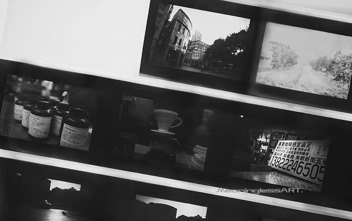 MeaninglessART 35mm ISO 1 B&W Direct Positive 35MM Film