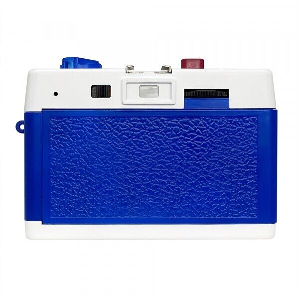 Holga 135FC Film Camera (Retro Blue/Red)