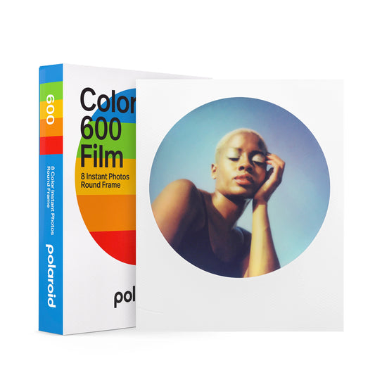 Polaroid Color 600 Film - Round Frame