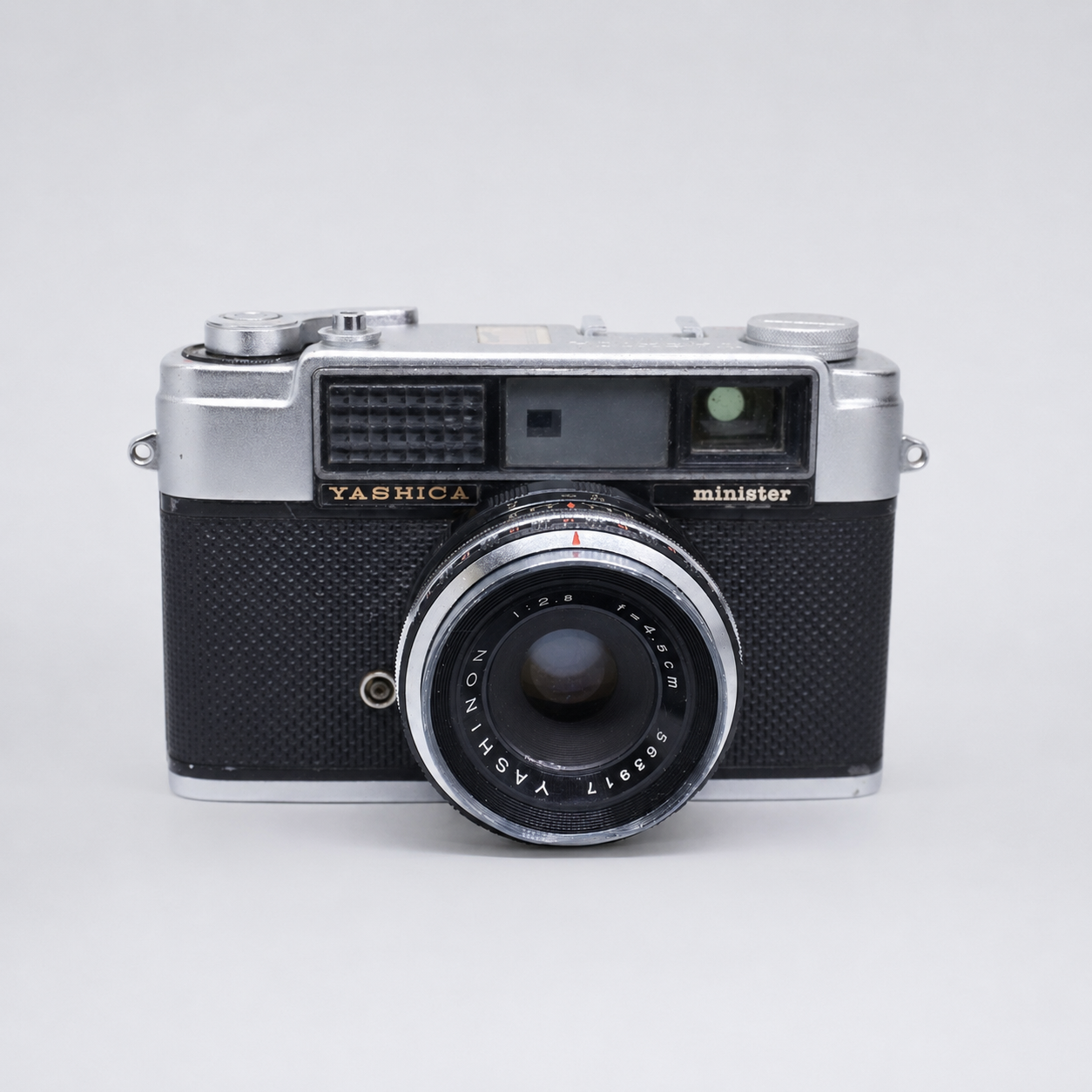 ア286/YASHICA minister 45mm F2.8 日本製 ジャンク ア286/YASHICA