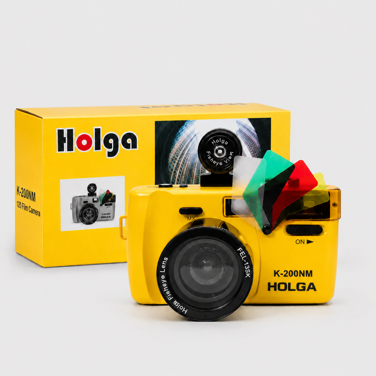 Holga K200NM Fisheye 魚眼相機 35mm Film Reusable Camera