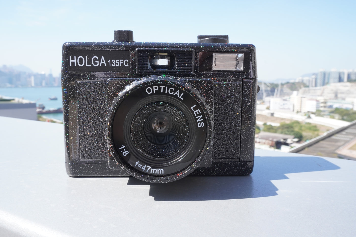 Holga 135FC Film Camera (Black Sparkle)