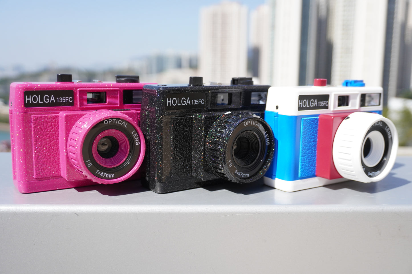 Holga 135FC Film Camera (Black Sparkle)