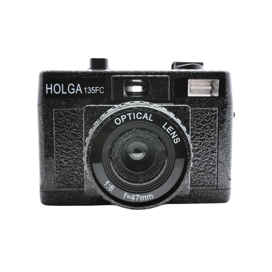 Holga 135FC Film Camera (Black Sparkle)
