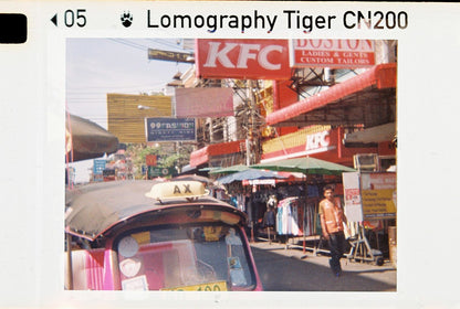 Holga Micro 110 Film Camera + Lomography Color 92 400 110 Film Set