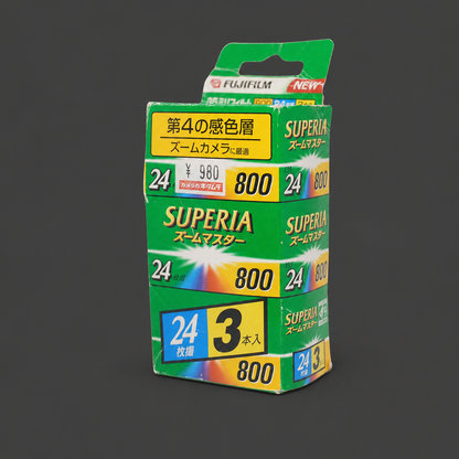 Fujifilm Superia 800 35mm Expired Film