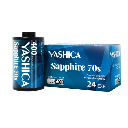 Yashica Sapphire 70S ISO 400 24exp 35mm Film