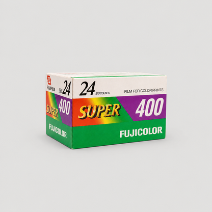 Fujifilm Super 400 24exp Expired Film