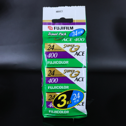Fujifilm Super G Ace 400 24exp Expired Film（roll)