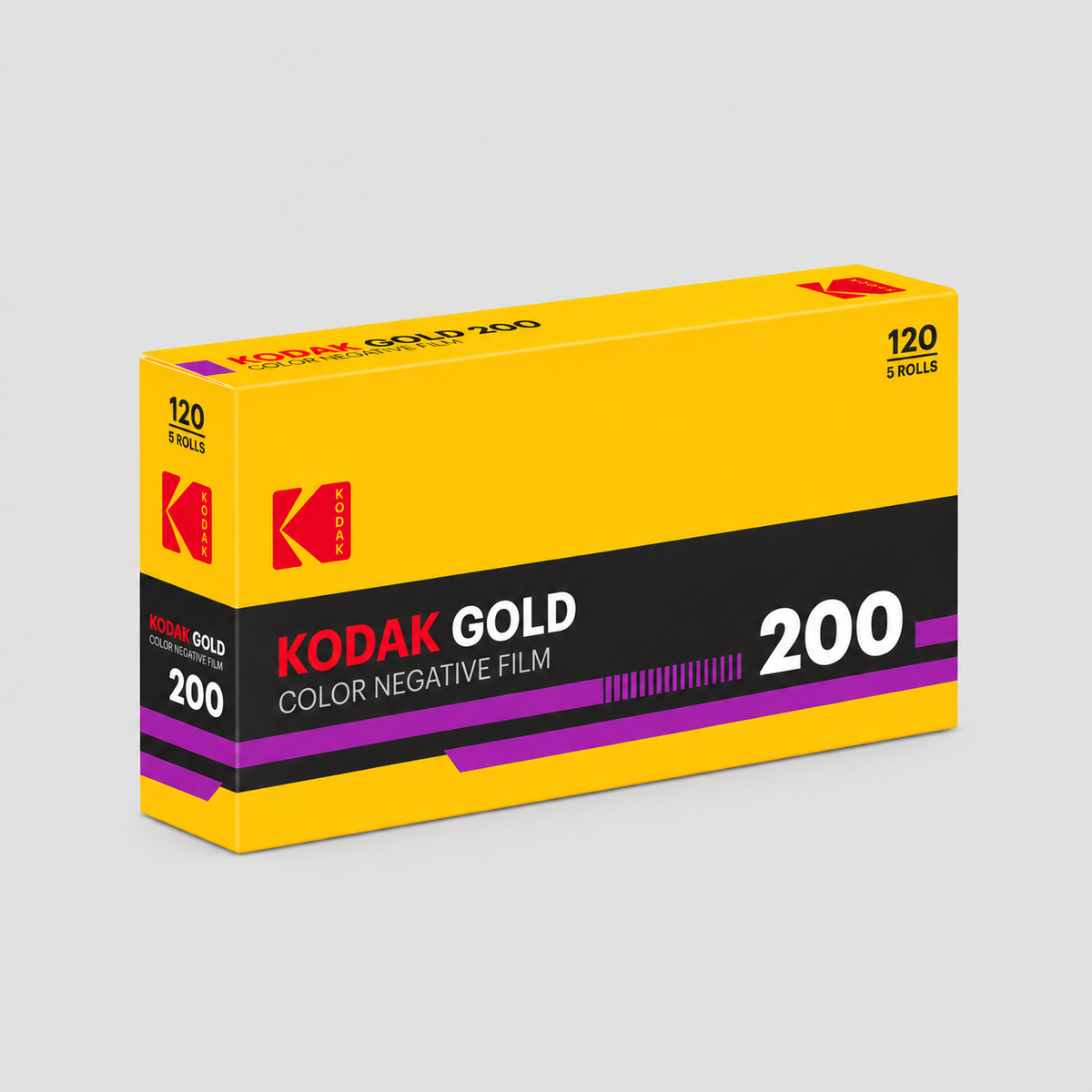 Kodak Gold 200 120 Color Film｜120 菲林盒裝