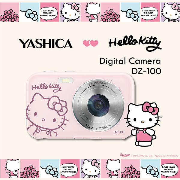 Yashica x Hello Kitty DZ-100 數碼相機