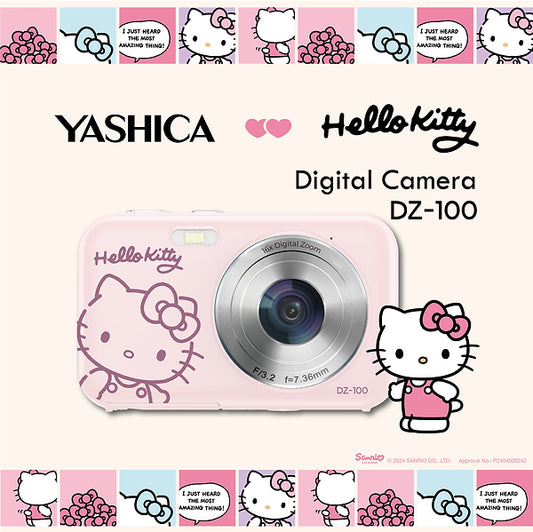 Yashica x Hello Kitty DZ-100 數碼相機