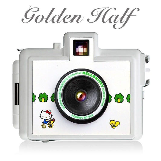 SUPERHEADZ x SANRIO Hello Kitty Golden Half 35mm Half Golden Film Camera