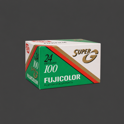 Fujifilm Super G 100 24exp Expired Film