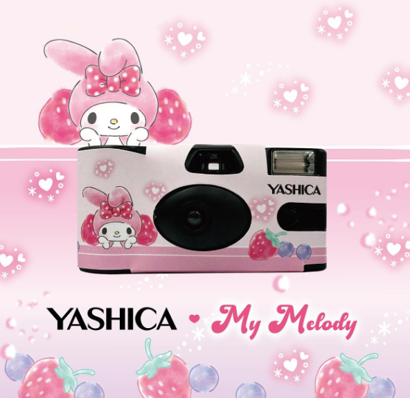 Yashica x Sanrio ISO400 27exp 35mm Single Use Camera 即棄菲林相機