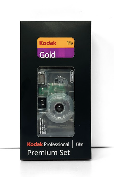 Kodak ColorMax Reusable Film Camera + Gold 200 36exp set