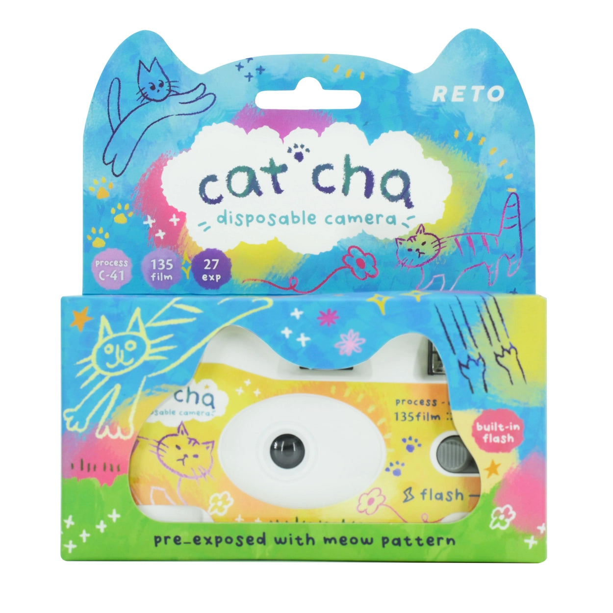 RRETOCOLOR BLING-BLING 400 27exp Disposable Camera