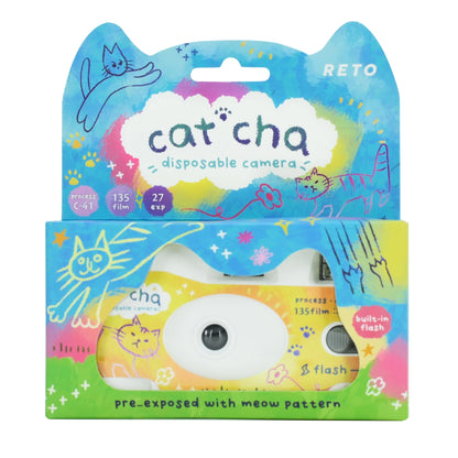 RETOCOLOR CAT'CHA 400 27exp Disposable Camera即棄相機