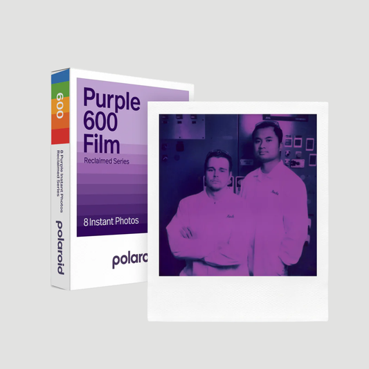 Polaroid Color Film for 600 Purple Reclaimed Series