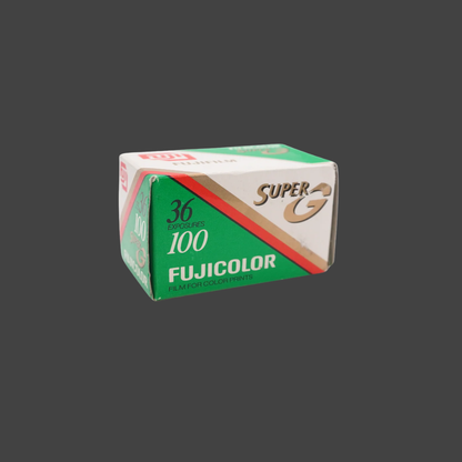 Fujifilm Super G 100 36exp expired film (1997/07)
