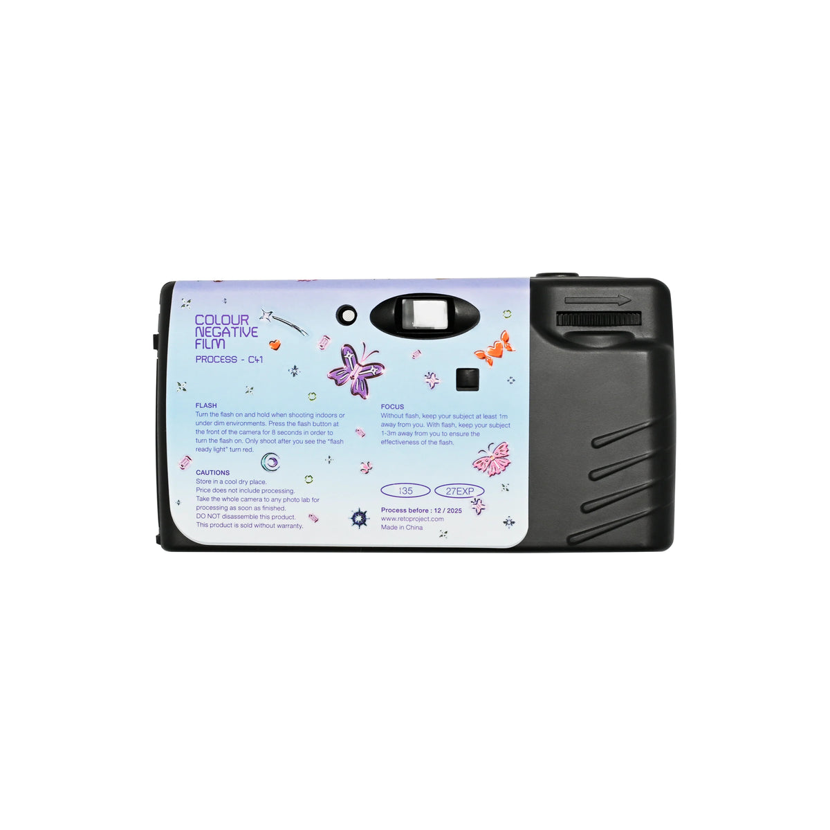 RETOCOLOR BLING-BLING 400 27exp Disposable Camera即棄相機