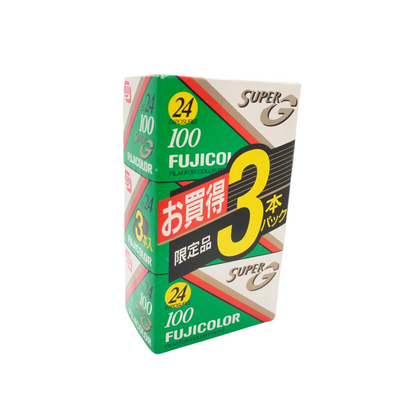 Fujifilm Super G 100 24exp expired film (roll) (1994/08)