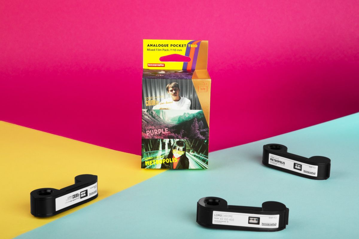 Lomography Analogue Pocket Trio 110 菲林三重奏套裝