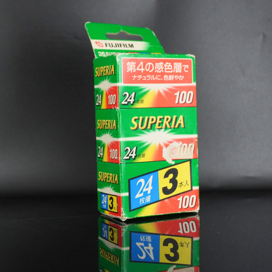 Fujifilm Superia 100 24exp Expired Film (roll)