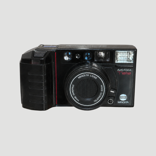 Minolta AF-Tele Quartz Date 35mm film camera