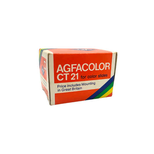 Agfa Photo Agfacolor CT21 36exp Reversal Expired 35mm Film (1981)