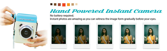 Escura Instant 60s 連外置閃光燈手動即影即有相機