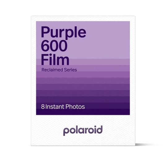 Polaroid Color Film for 600 Purple Reclaimed Series