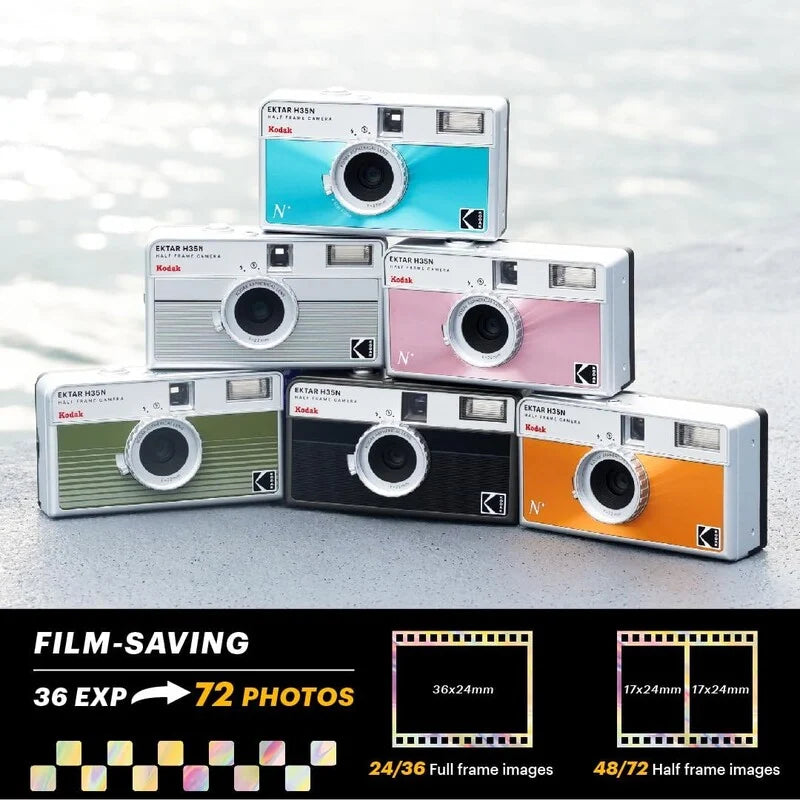 KODAK EKTAR H35N Half Frame 35mm Film Camera