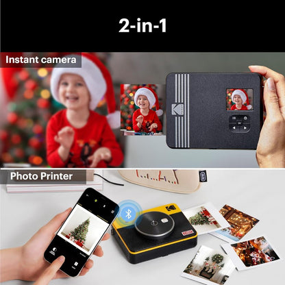 Kodak Mini Shot 3 Square Retro 即影即有相機 + 相片打印機 (白色)