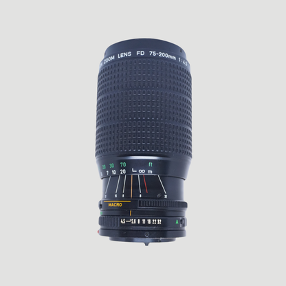 Canon FD Zoom f4.5 75-200mm