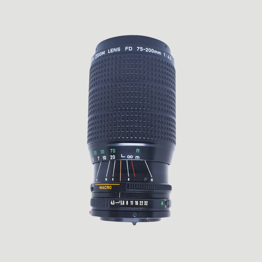 Canon FD Zoom f4.5 75-200mm