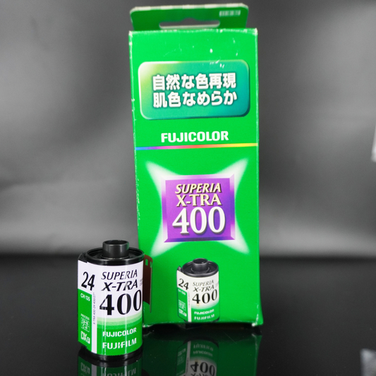 Fujifilm Superia X-TRA 400 24exp Expired film
