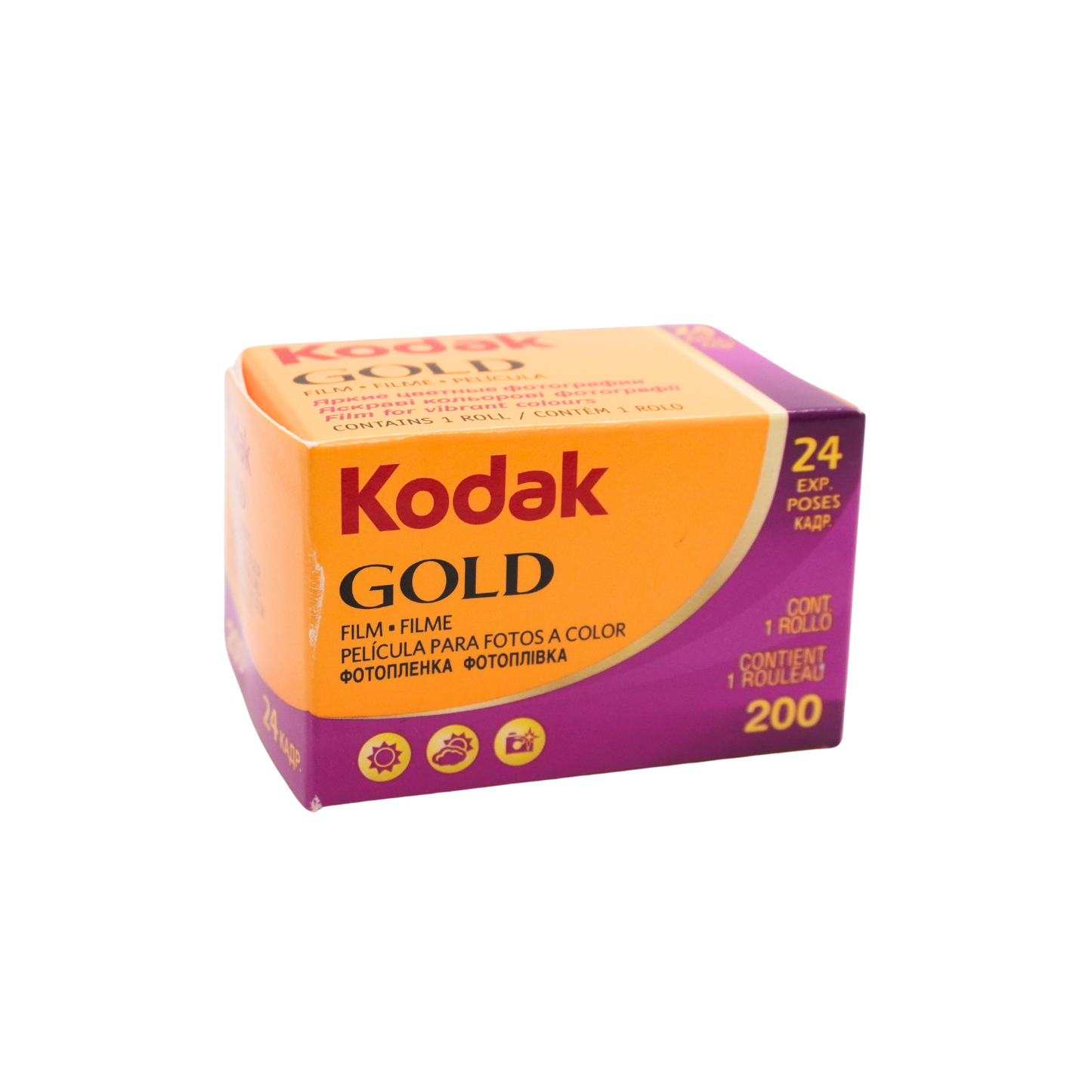 Kodak Gold 200 24exp 35mm Color Expired Film (2016/09)