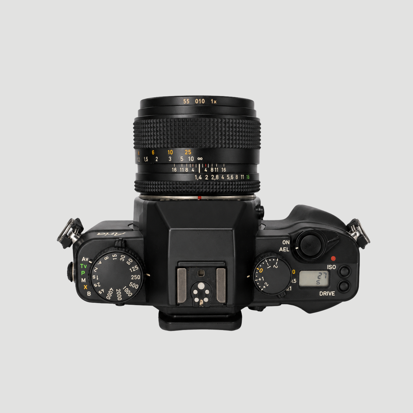 Contax Aria + Planar f1.4 85mm +Planar f1.4 50mm