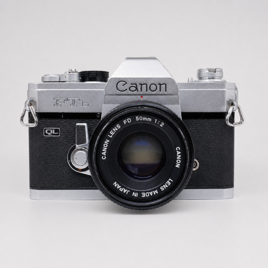 Canon  FTb QL with Canon FD 50mm f2 Lens