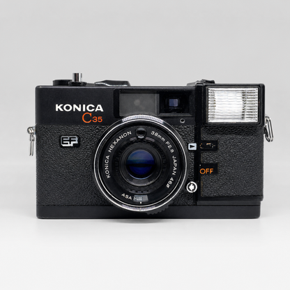 Konica C35 EF 35mm film camera