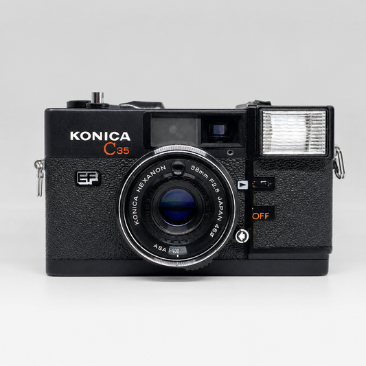 Konica C35 EF 35mm film camera