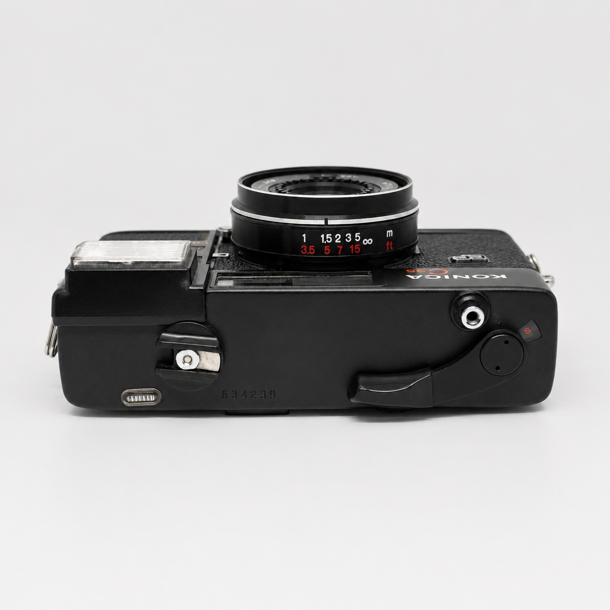Konica C35 EF 35mm film camera