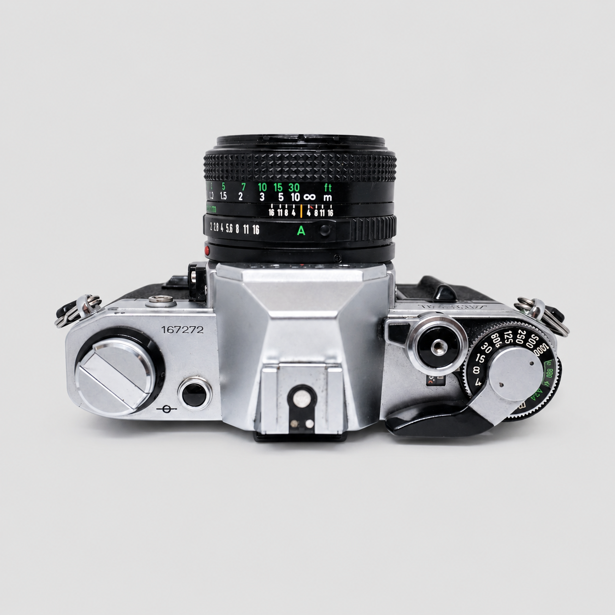 Canon AE-1 with 50mm f2 lens
