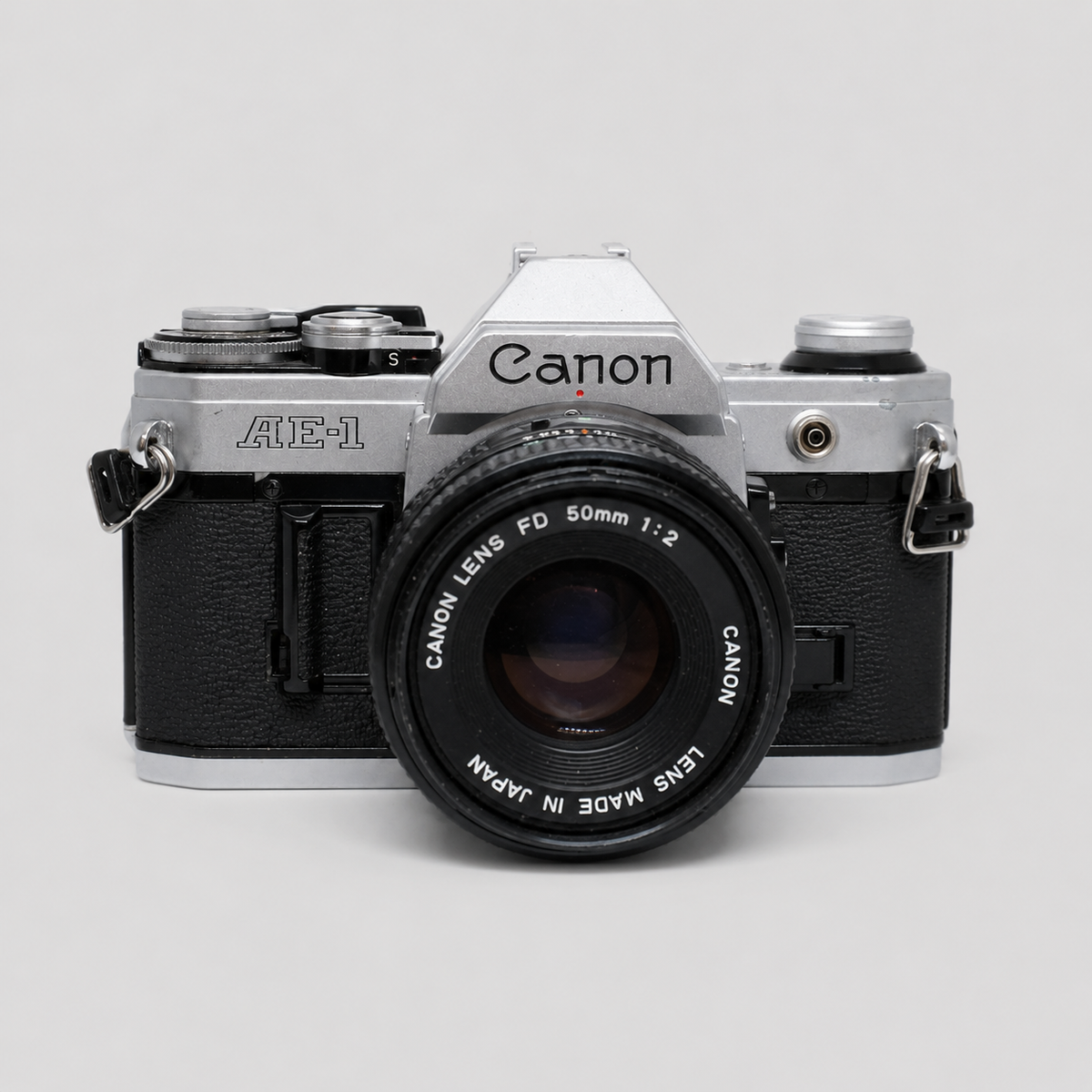 Canon AE-1 with 50mm f2 lens
