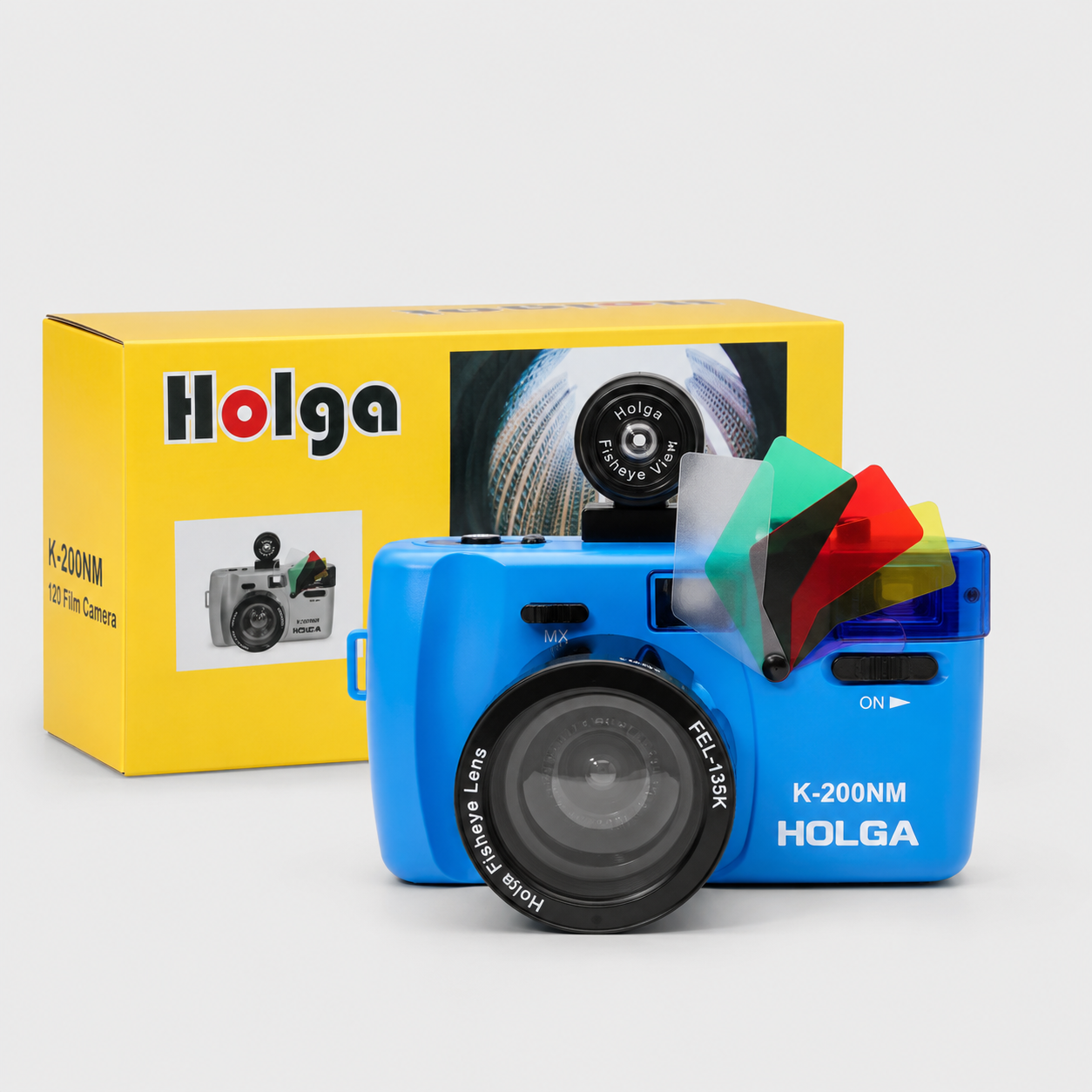 Holga K200NM Fisheye 魚眼相機 35mm Film Reusable Camera