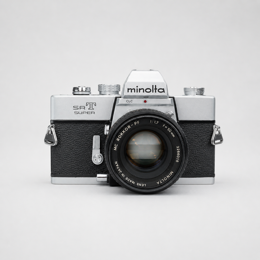 Minolta SRT Super Camera w/ f1.7 50mm Lens