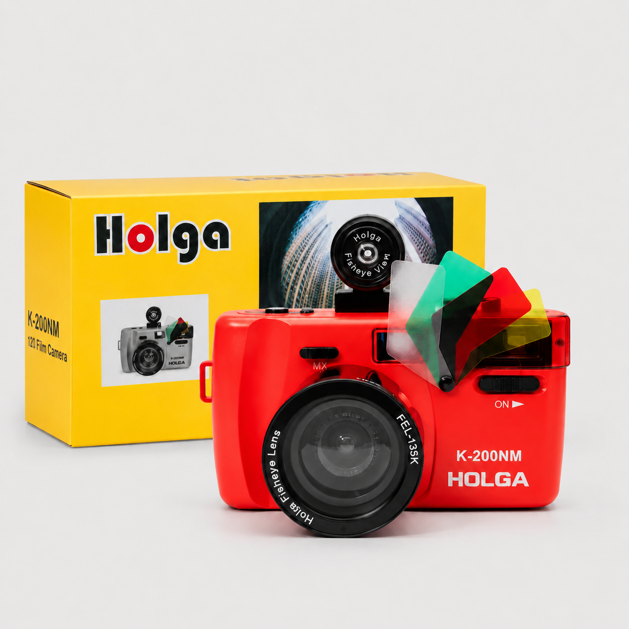 Holga K200NM Fisheye 魚眼相機 35mm Film Reusable Camera